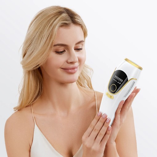 מכשיר להסרת שיער iBorria BR225 בצבע לבן