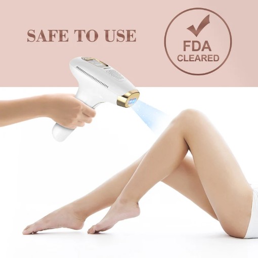 מכשיר להסרת שיער iBorria BR2022 בצבע לבן