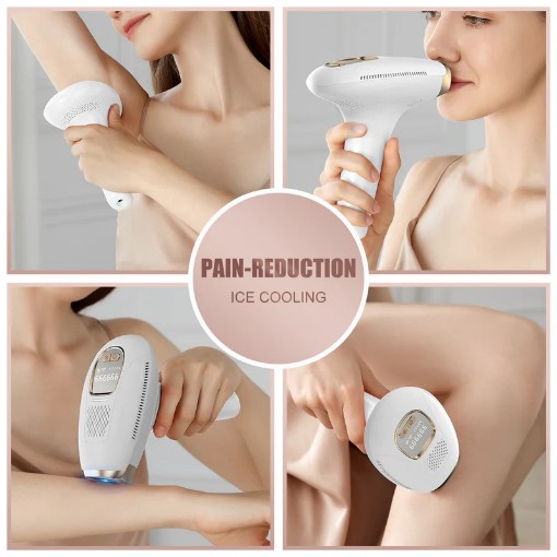 מכשיר להסרת שיער iBorria BR2022 בצבע לבן